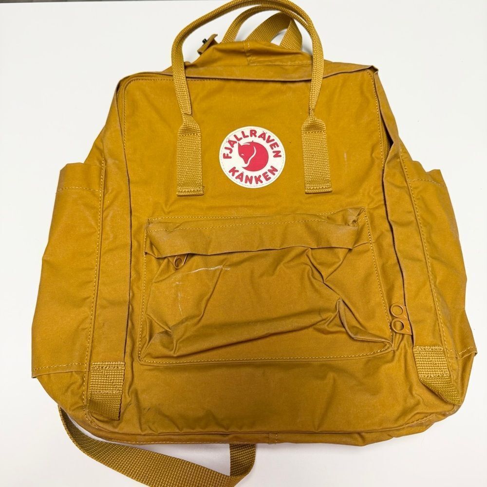 Fjallraven Backpack in Mustard